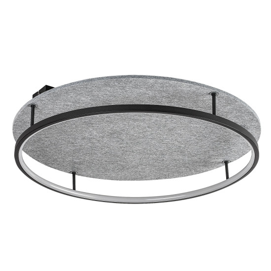 Rábalux Farenzo fekete LED mennyezeti lámpa (RAB-71033) LED 1 izzós IP20