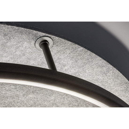 Rábalux Farenzo fekete LED mennyezeti lámpa (RAB-71033) LED 1 izzós IP20