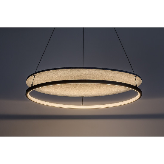 Rábalux Farenzo fekete LED függesztett lámpa (RAB-72032) LED 1 izzós IP20