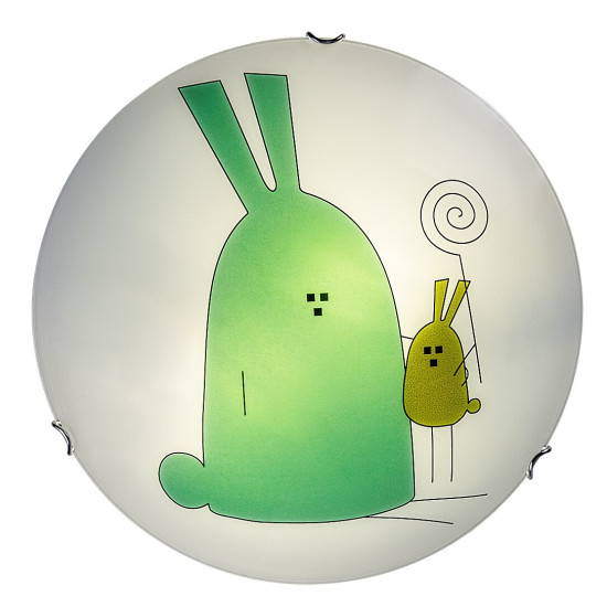 Rábalux Flappy fehér gyerek fali/mennyezeti lámpa (RAB-71279) E27 2 izzós IP20