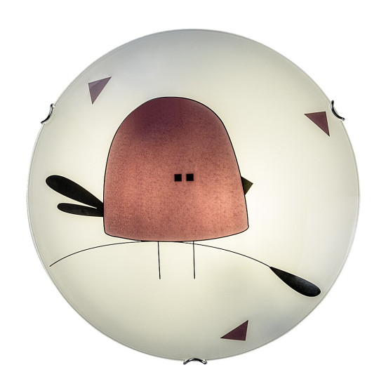 Rábalux Fowly fehér gyerek fali/mennyezeti lámpa (RAB-71278) E27 2 izzós IP20