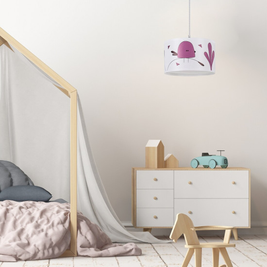 Rábalux Fowly fehér gyerek függesztett lámpa (RAB-72069) E27 1 izzós IP20