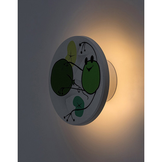 Rábalux Froggo fehér gyerek LED fali lámpa (RAB-71070) LED 1 izzós IP20