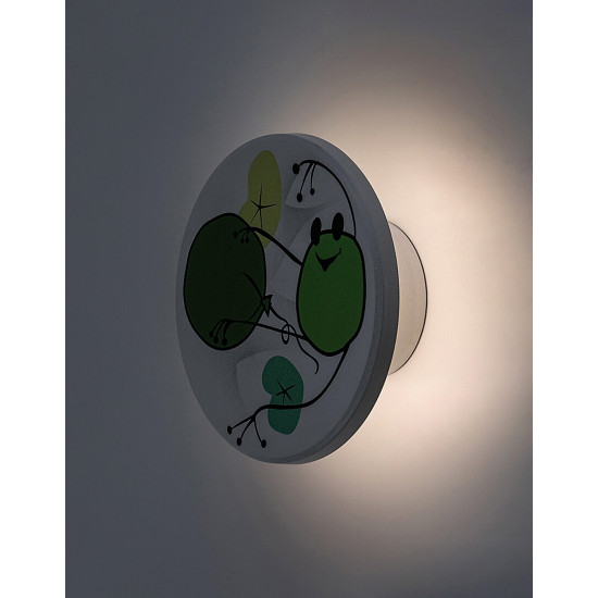 Rábalux Froggo fehér gyerek LED fali lámpa (RAB-71070) LED 1 izzós IP20