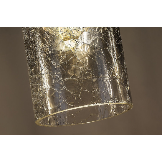 Rábalux Fumea fekete függesztett lámpa (RAB-72039) E27 4 izzós IP20