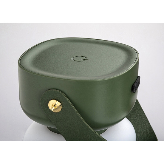 Rábalux Funes zöld kültéri hordozható LED asztali lámpa (RAB-77144) LED 1 izzós IP44