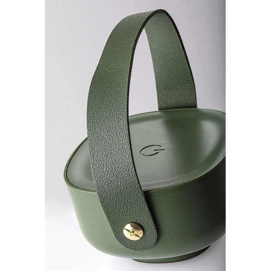 Rábalux Funes zöld kültéri hordozható LED asztali lámpa (RAB-77144) LED 1 izzós IP44