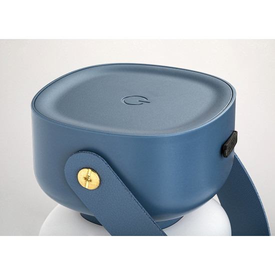 Rábalux Funes kék kültéri hordozható LED asztali lámpa (RAB-77145) LED 1 izzós IP44