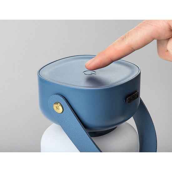 Rábalux Funes kék kültéri hordozható LED asztali lámpa (RAB-77145) LED 1 izzós IP44