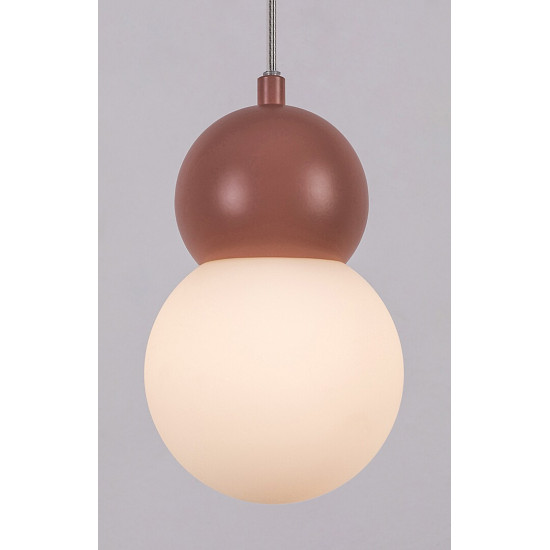 Rábalux Gellia rózsaszín függesztett lámpa (RAB-72280) G9 1 izzós IP20