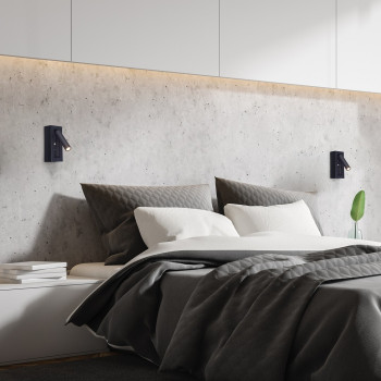 Rábalux Gello fekete LED falikar (RAB-71285) LED 1 izzós IP20