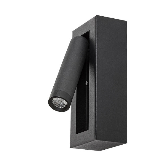 Rábalux Gello fekete LED falikar (RAB-71285) LED 1 izzós IP20