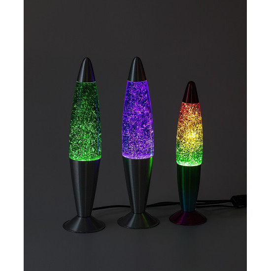Rábalux Glitter 2 ezüst LED asztali lámpa (RAB-76113) LED 1 izzós IP20