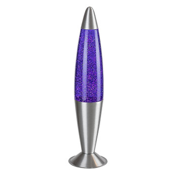 Rábalux Glitter 2 ezüst LED asztali lámpa (RAB-76115) LED 1 izzós IP20