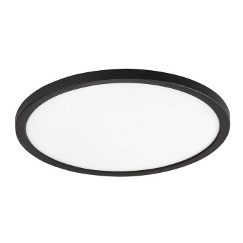 Rábalux Gonzalo fekete LED mennyezetbe építhető lámpa (RAB-71097) LED 1 izzós IP20