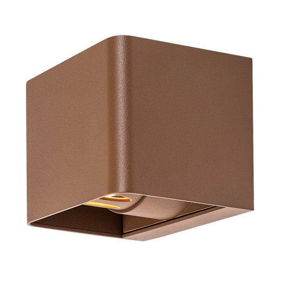 Rábalux Hallstatt barna LED kültéri fali lámpa (RAB-77169) LED 1 izzós IP54