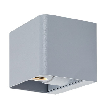 Rábalux Hallstatt szürke LED kültéri fali lámpa (RAB-77170) LED 1 izzós IP54