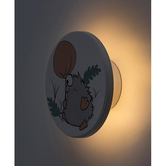 Rábalux Hedgy fehér gyerek LED fali lámpa (RAB-71099) LED 1 izzós IP20