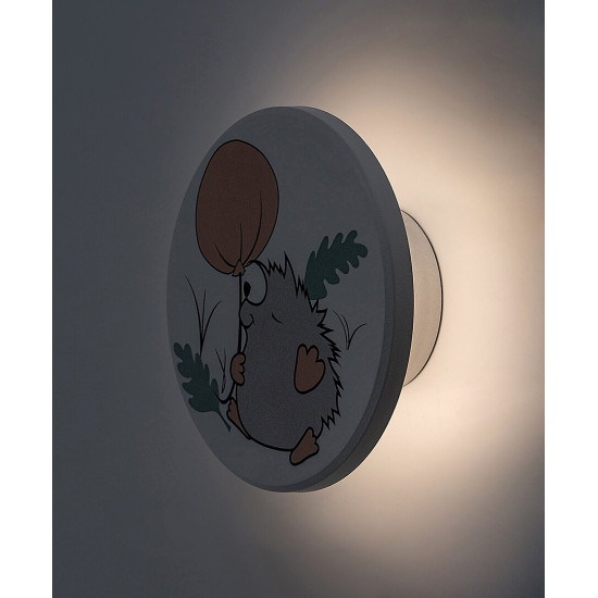 Rábalux Hedgy fehér gyerek LED fali lámpa (RAB-71099) LED 1 izzós IP20