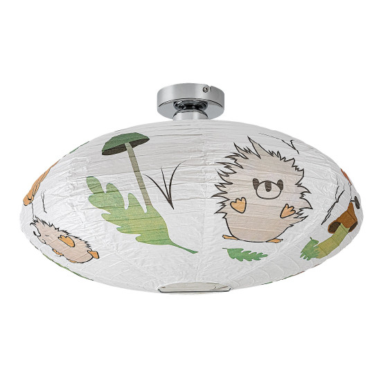 Rábalux Hedgy fehér gyerek mennyezeti lámpa (RAB-71190)  1 izzós IP20