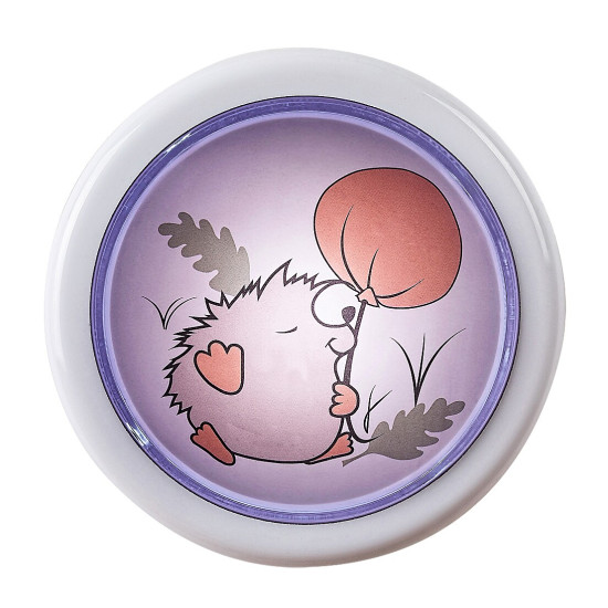 Rábalux Hedgy fehér LED nyomógombos gyereklámpa (RAB-76072) LED 1 izzós IP20