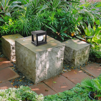 Rábalux Holne fekete LED napelemes kültéri leszúrható lámpa (RAB-77188) LED 1 izzós IP44