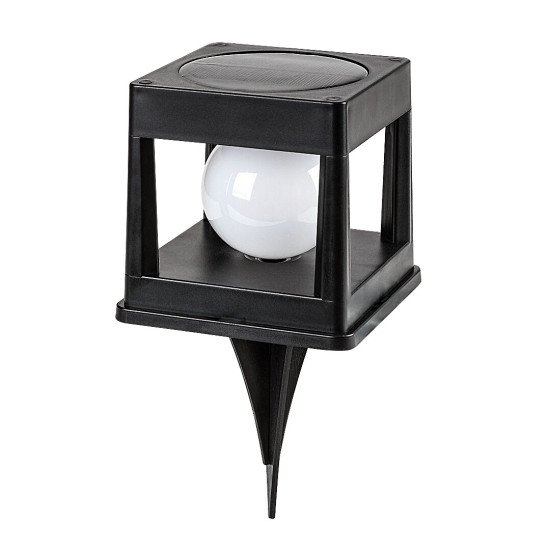 Rábalux Holne fekete LED napelemes kültéri leszúrható lámpa (RAB-77188) LED 1 izzós IP44