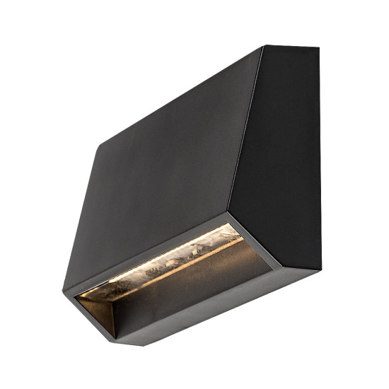 Rábalux Ibar fekete LED kültéri fali lámpa (RAB-77109) LED 1 izzós IP54