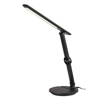 Rábalux Isak fekete LED asztali lámpa (RAB-74198) LED 1 izzós IP20