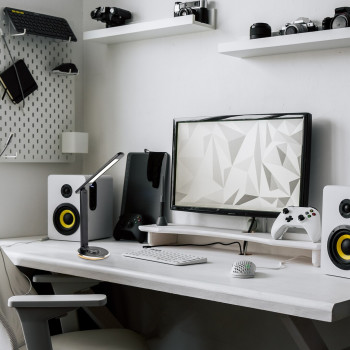 Rábalux Jacey fekete LED asztali lámpa (RAB-74226) LED 1 izzós IP20