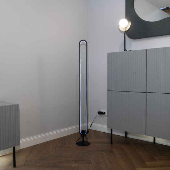 Rábalux Jules fekete asztali lámpa (RAB-74221) G9 1 izzós IP20