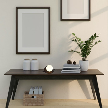 Rábalux Jules fekete asztali lámpa (RAB-74222) G9 1 izzós IP20