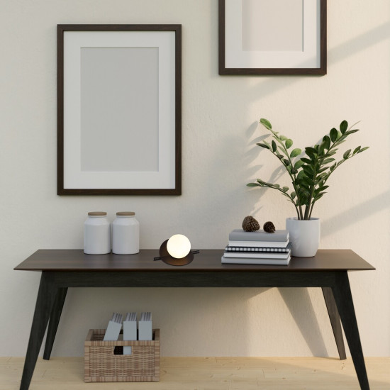 Rábalux Jules fekete asztali lámpa (RAB-74222) G9 1 izzós IP20