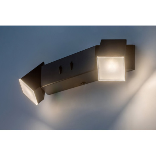 Rábalux Kessy fekete LED falikar (RAB-71271) LED 1 izzós IP20