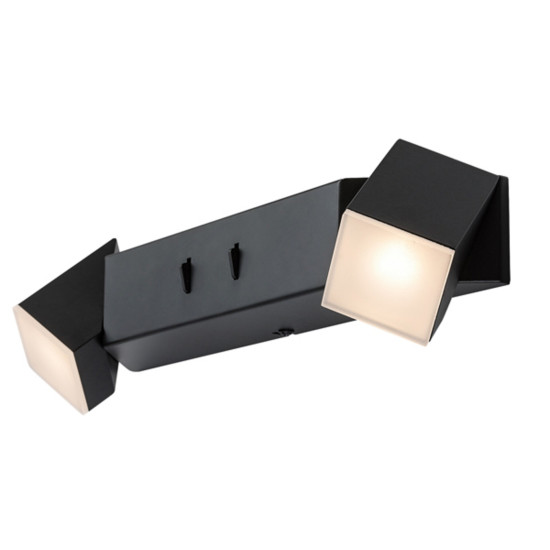 Rábalux Kessy fekete LED falikar (RAB-71271) LED 1 izzós IP20