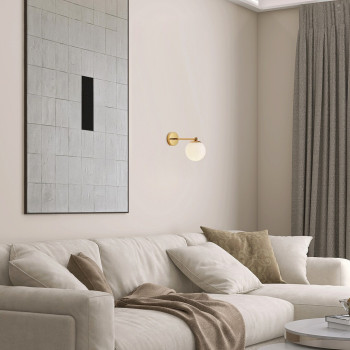 Rábalux Kiara arany falikar (RAB-71081) E27/G45 1 izzós IP20