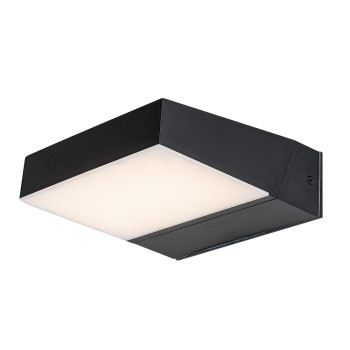 Rábalux Laxa fekete LED kültéri fali lámpa (RAB-77121) LED 1 izzós IP54