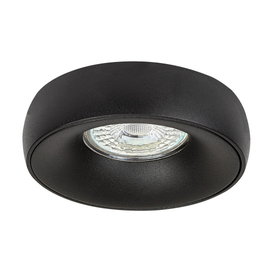 Rábalux Luiza fekete beépíthető lámpa (RAB-73042) GU10 1 izzós IP20