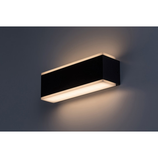 Rábalux Mataro fekete LED kültéri fali lámpa (RAB-77114) LED 1 izzós IP54
