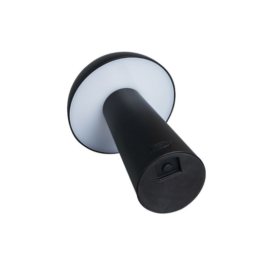 Rábalux Mireo fekete hordozható LED asztali lámpa (RAB-76036) LED 1 izzós IP44