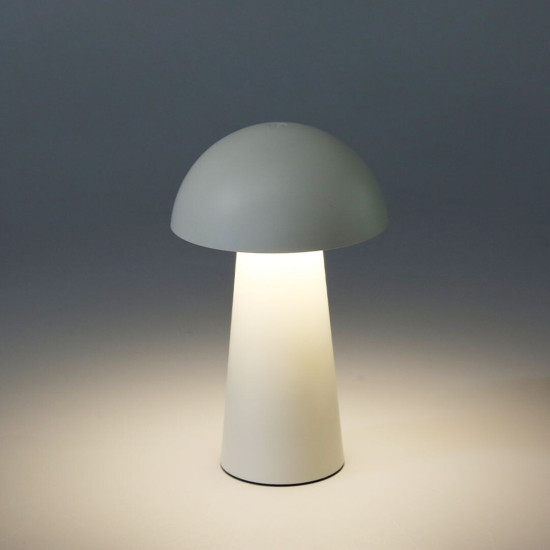 Rábalux Mireo fehér hordozható LED asztali lámpa (RAB-76037) LED 1 izzós IP44