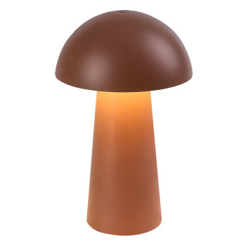 Rábalux Mireo barna hordozható LED asztali lámpa (RAB-76039) LED 1 izzós IP44