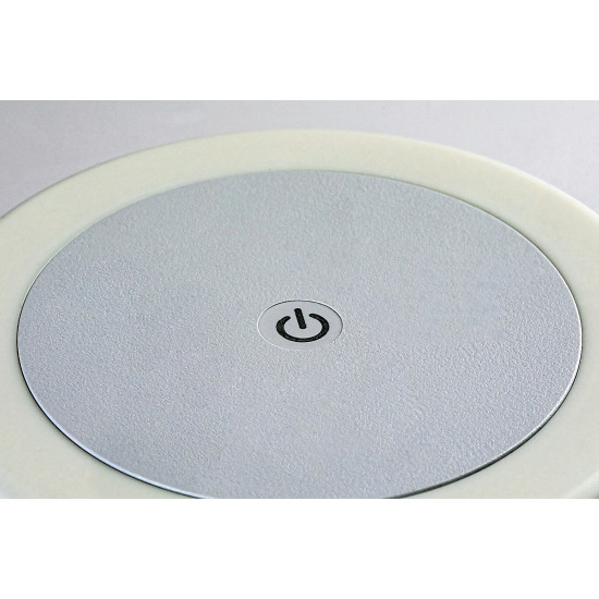 Rábalux Odera fekete hordozható LED asztali lámpa (RAB-7040) LED 1 izzós IP44