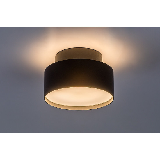 Rábalux Ovidia fekete LED mennyezeti lámpa (RAB-71320) LED 1 izzós IP20