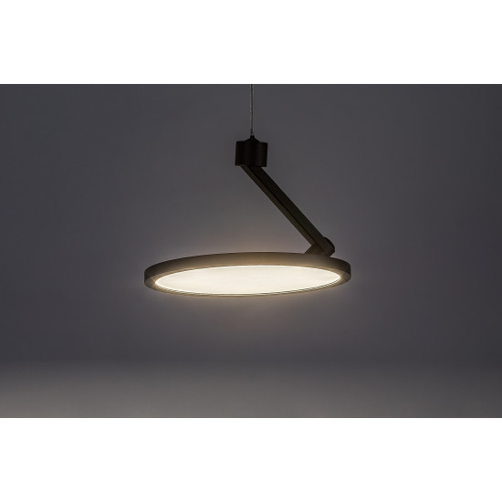Rábalux Ovidia fekete LED függesztett lámpa (RAB-72327) LED 1 izzós IP20