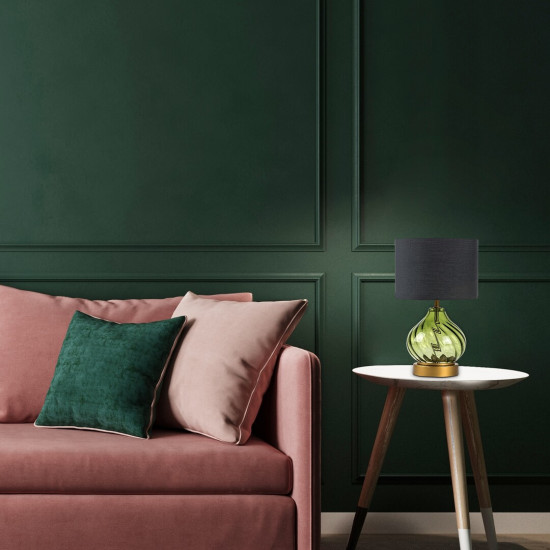 Rábalux Pirelo zöld asztali lámpa (RAB-74033) E14 1 izzós IP20