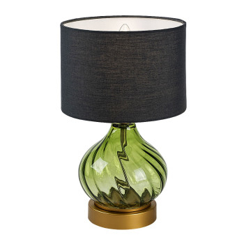 Rábalux Pirelo zöld asztali lámpa (RAB-74033) E14 1 izzós IP20