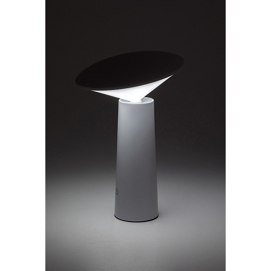 Rábalux Polperro fehér kültéri hordozható LED asztali lámpa (RAB-77146) LED 1 izzós IP20