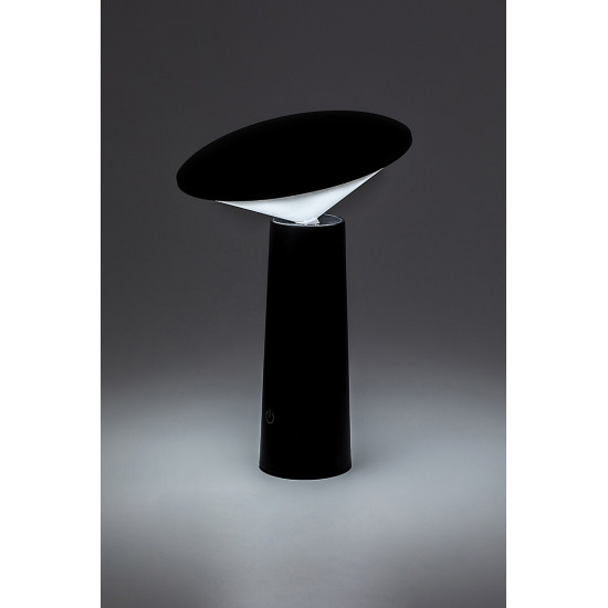 Rábalux Polperro fekete kültéri hordozható LED asztali lámpa (RAB-77147) LED 1 izzós IP20