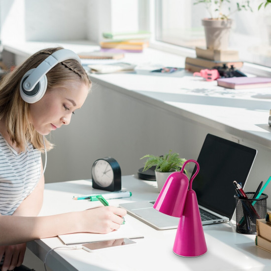 Rábalux Rabal magenta asztali lámpa (RAB-74224) E14 1 izzós IP20